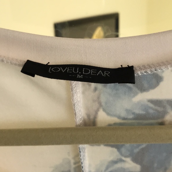 Cream floral top - Picture 2 of 7